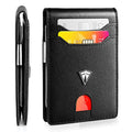 Slim RFID Blocking Front Pocket Bifold Wallets with Money Clip C703