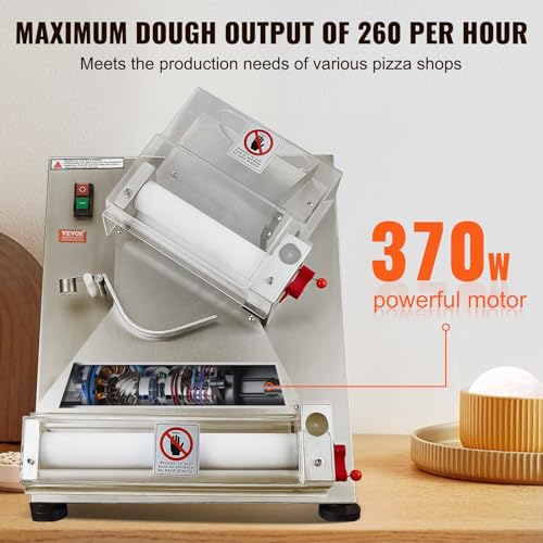 Stainless Steel Automatic Commercial Pizza Dough Roller Sheeter F56567