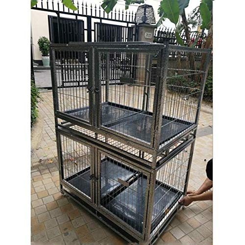 Heavy Duty Metal Dog Crate with Toilet K17046