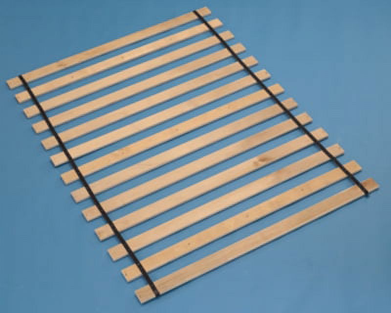 Queen Beige Wooden Mattress Support Bunkie Board I681
