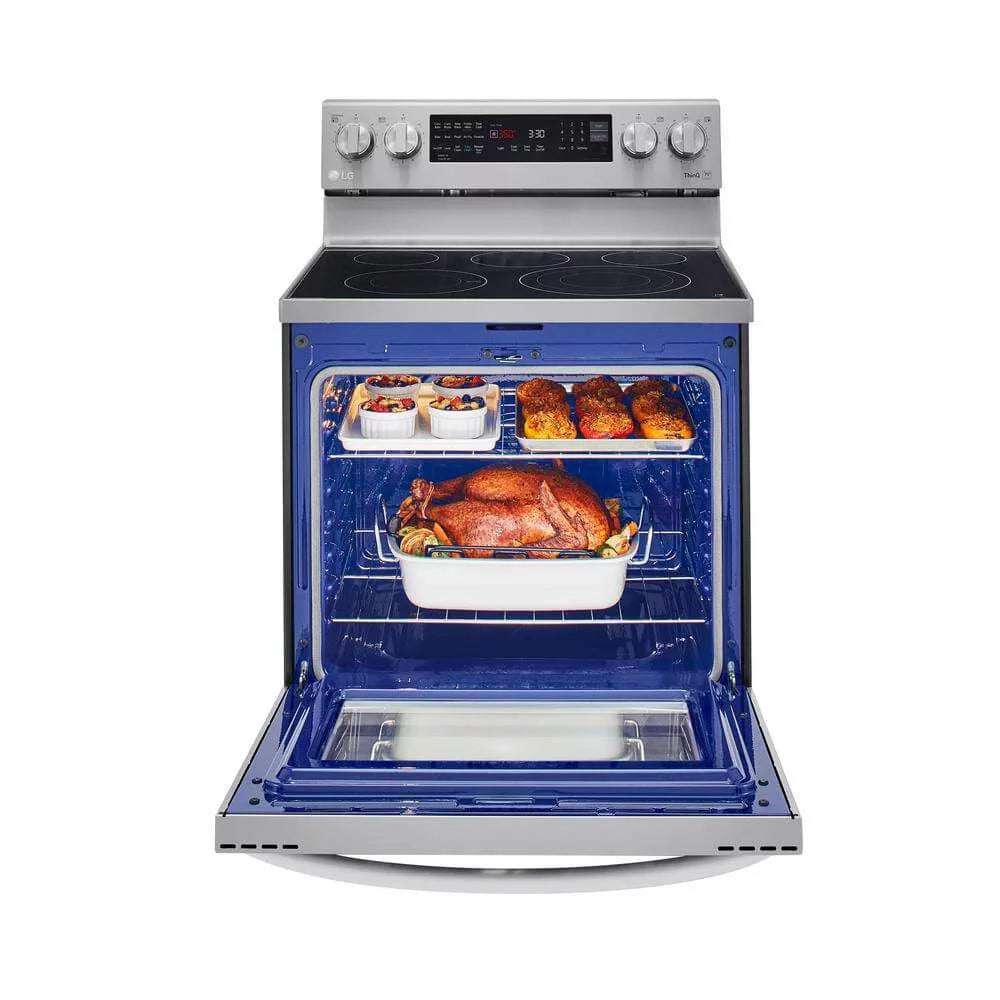 6.3 cu ft. Electric Range with Air Fry D516