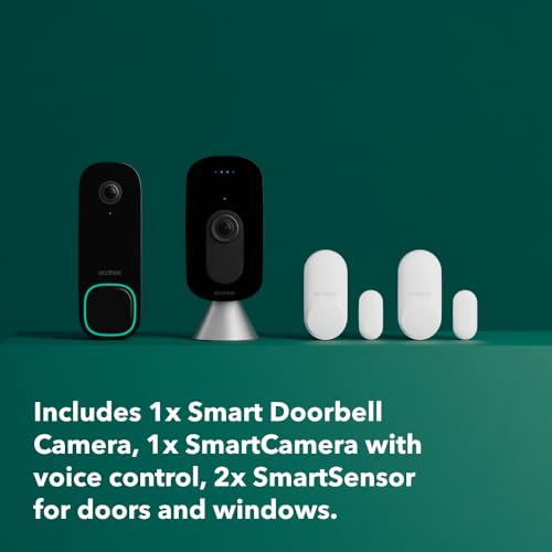 Smart Video Doorbell Camera (Wired) with HD Camera, Night Vision, 2-Way Talk U48326