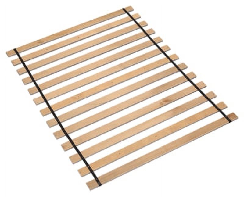 Queen Beige Wooden Mattress Support Bunkie Board I681
