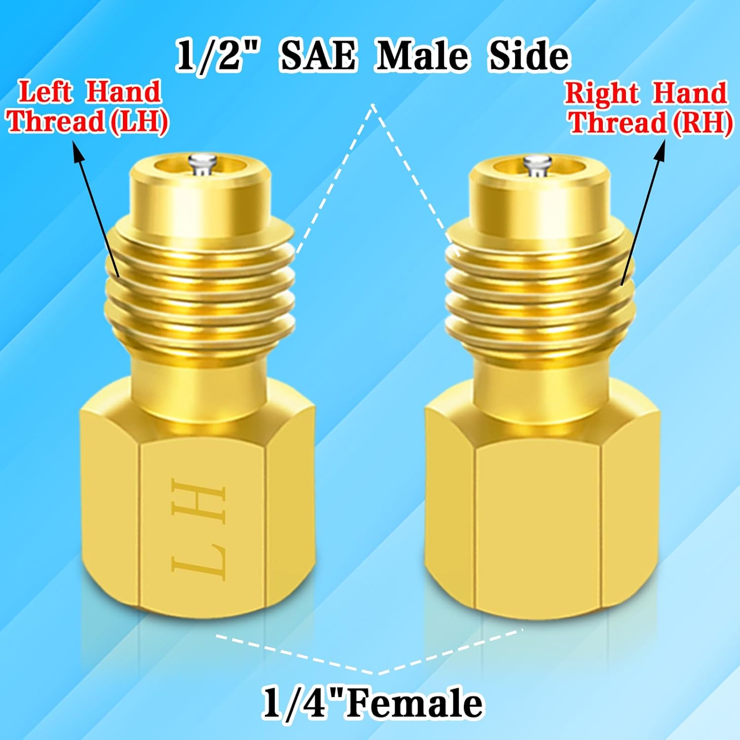 R1234yf Adapter Kit with Self-Sealing Can Taps G402572