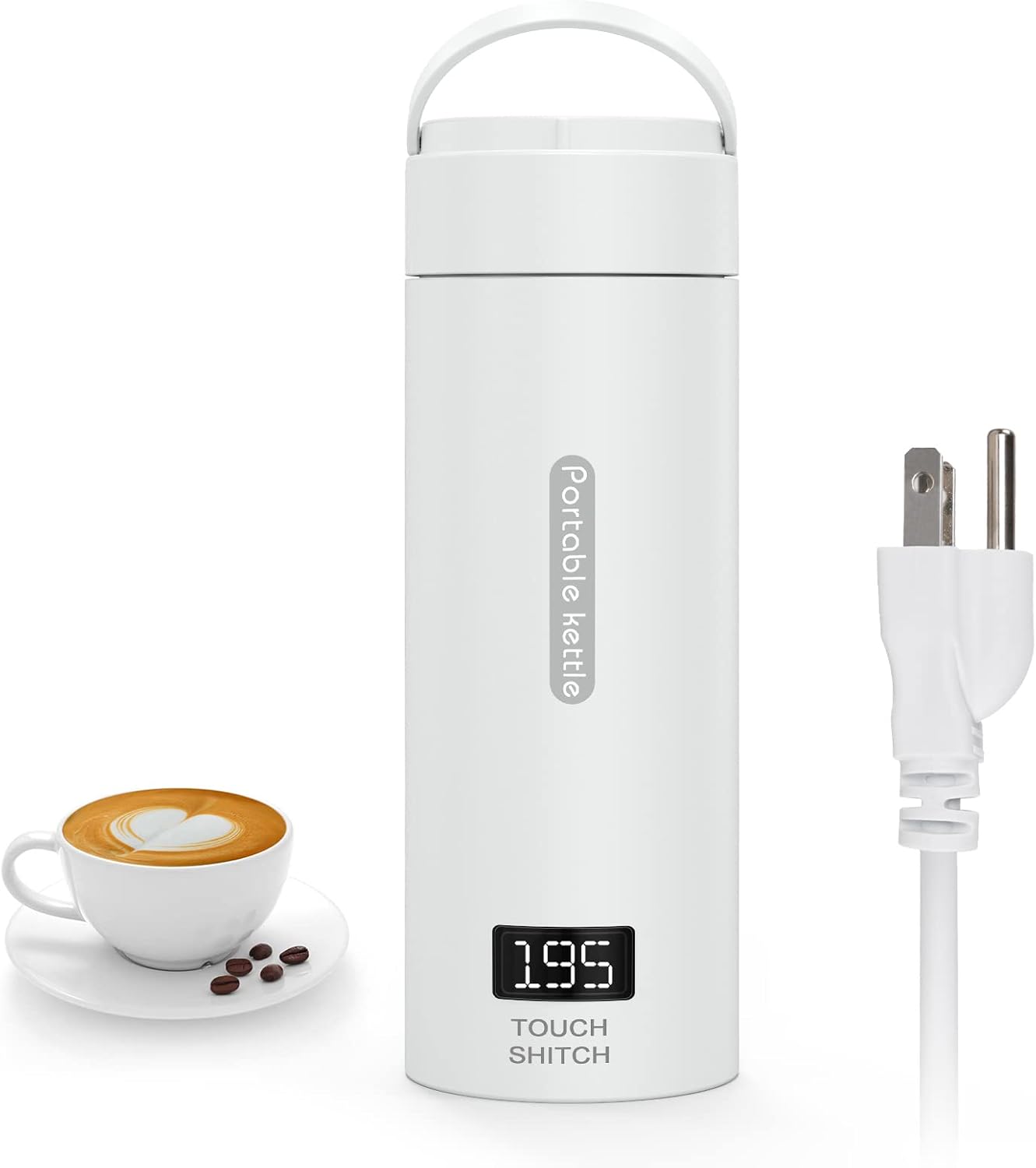 380ml Portable Electric Tea Kettle with Auto Shut-Off P330