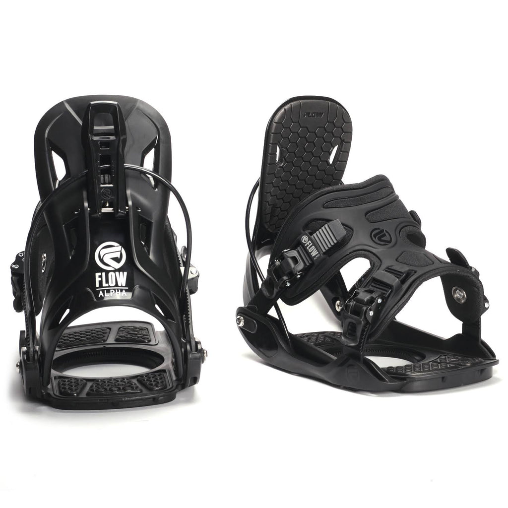 Black Snowboard Bindings Q9524