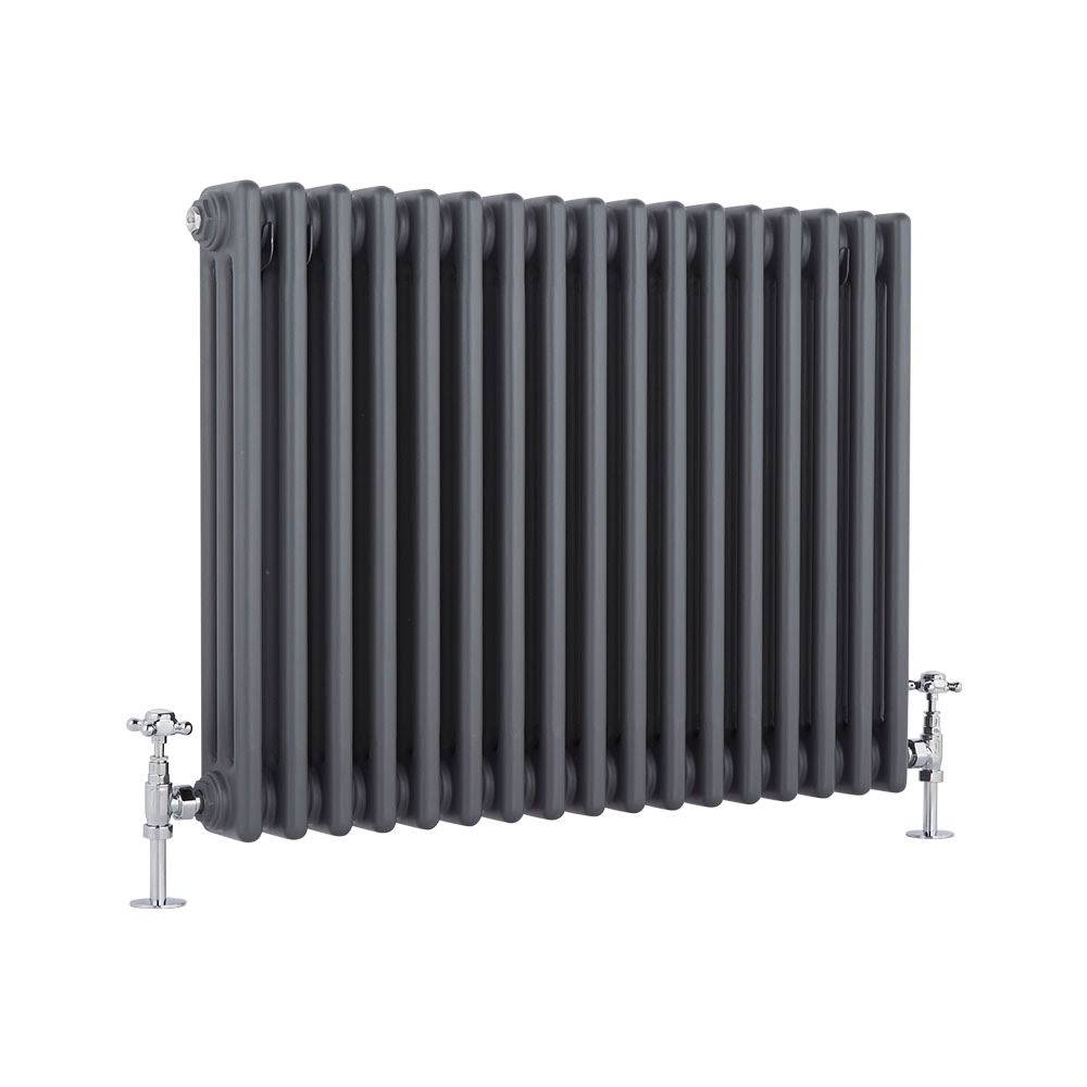 Cast Iron Hot Water Radiator Anthracite U646530