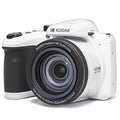 20MP Digital Camera 40X Optical Zoom 24mm Wide Angle Lens Optical Image Stabilization 1080P Full HD Video 3" LCD White W65566
