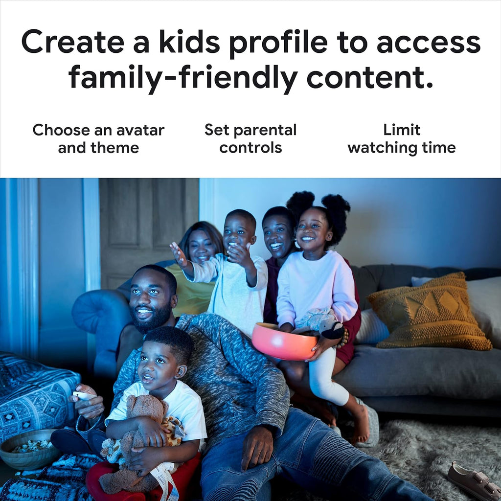 Chromecast with Google TV 4K Streaming Stick Snow Y365