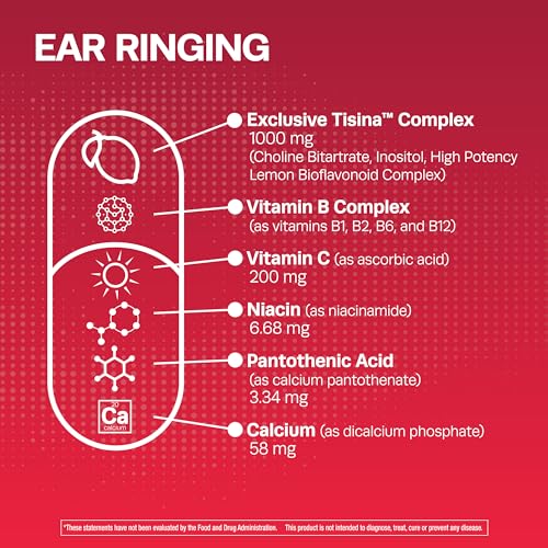 100 Caplets Flavonoid Ear Health Vitamins D6603