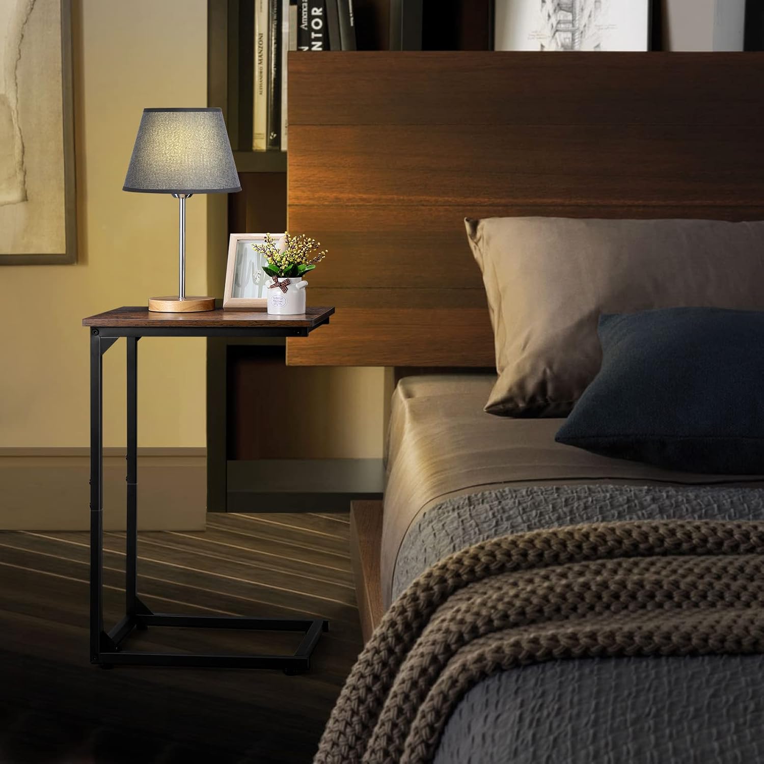 C Shaped Side Table Set of 2 Z6855