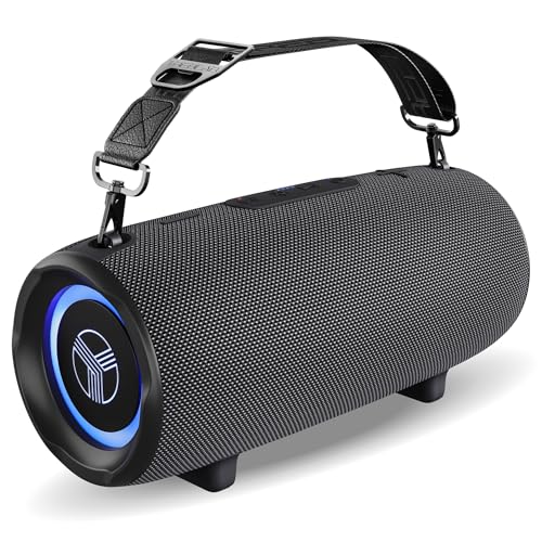 60W Stereo Wireless Speaker with Deep Bass, 20H Playtime, Waterproof E240281