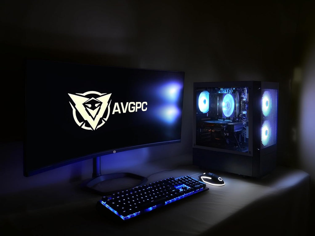 AMD RYZEN 5 5600G 16GB DDR4 RTX 4060 8GB 1TB M.2 NVME SSD Windows 11 Gaming PC A8055