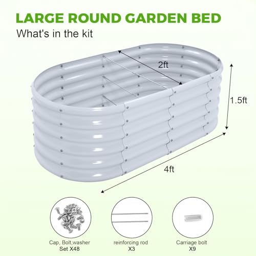 Galvanized Raised Garden Bed Kit O75065