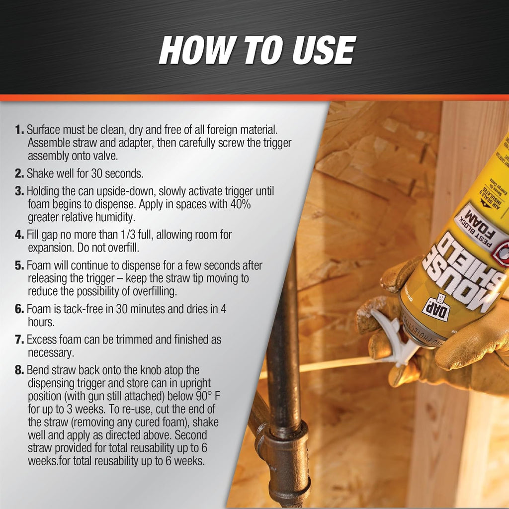 12OZ Cream Foam Sealant Y9833