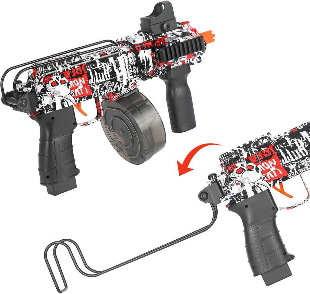 Red Electric Gel Ball Blaster with 10,000 Gel Beads Y20017