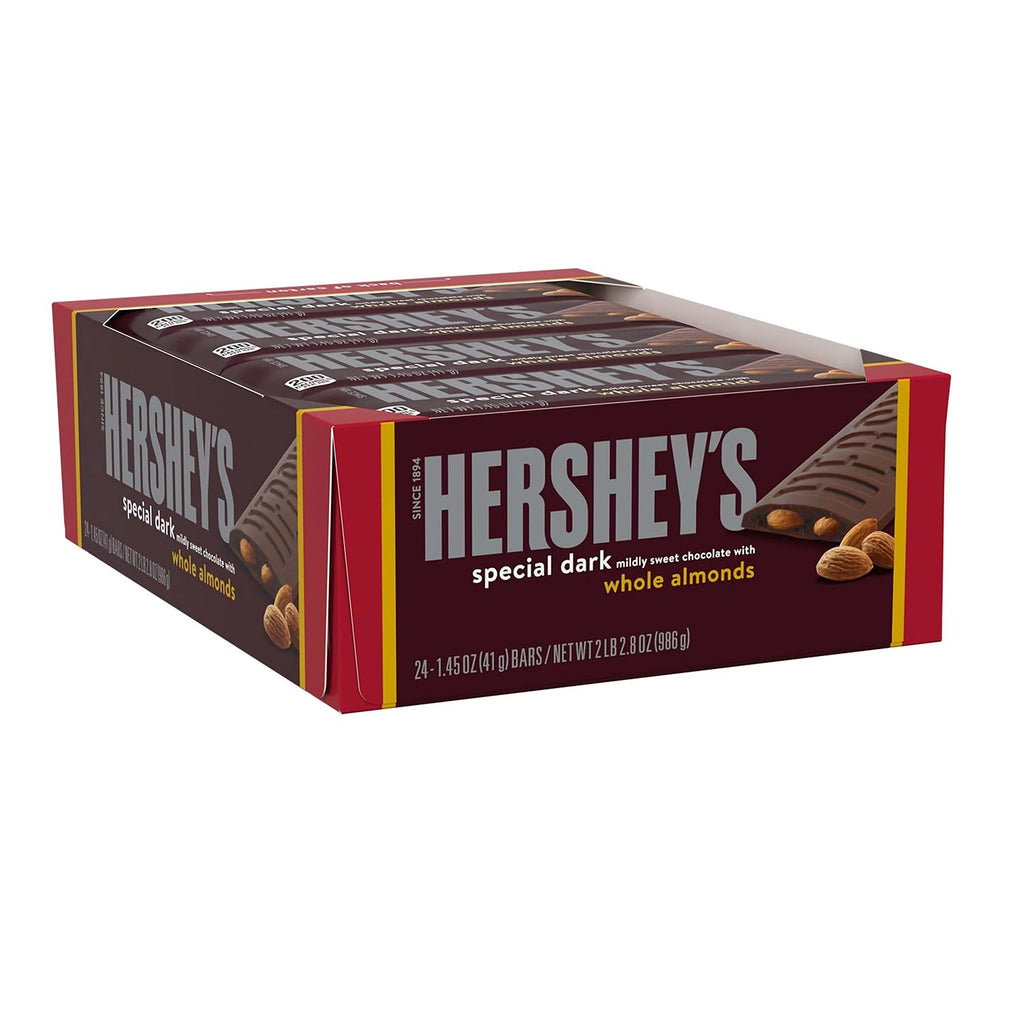 1.45 Oz Dark Chocolate Almond Candy Bars (24 Count) L425574