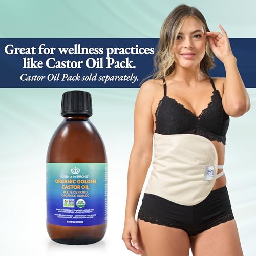 Organic Golden Castor Oil 8.4 oz C5638