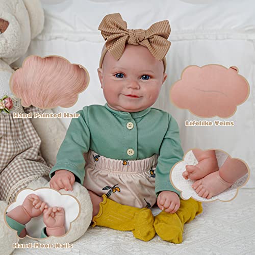 20 Inch Soft Vinyl Realistic Reborn Baby Doll Z84670