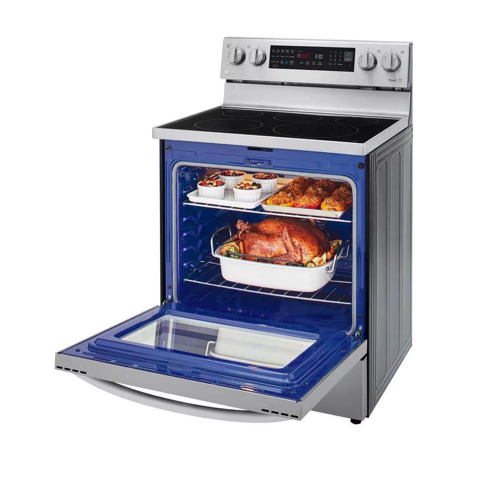 6.3 cu ft. Electric Range with Air Fry D516