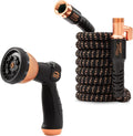 25 FT 3/4 in Expandable Garden Hose with Thumb Spray Nozzle H196811