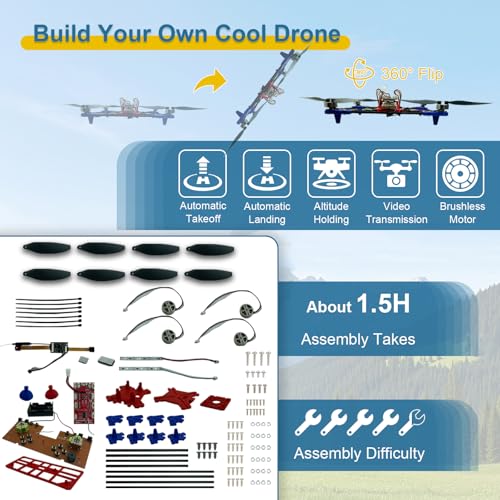 DIY Drone Kit with Brushless Motor & Dual Camera S78229