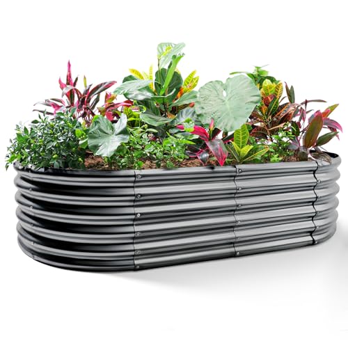 Galvanized Raised Garden Bed Kit O75065