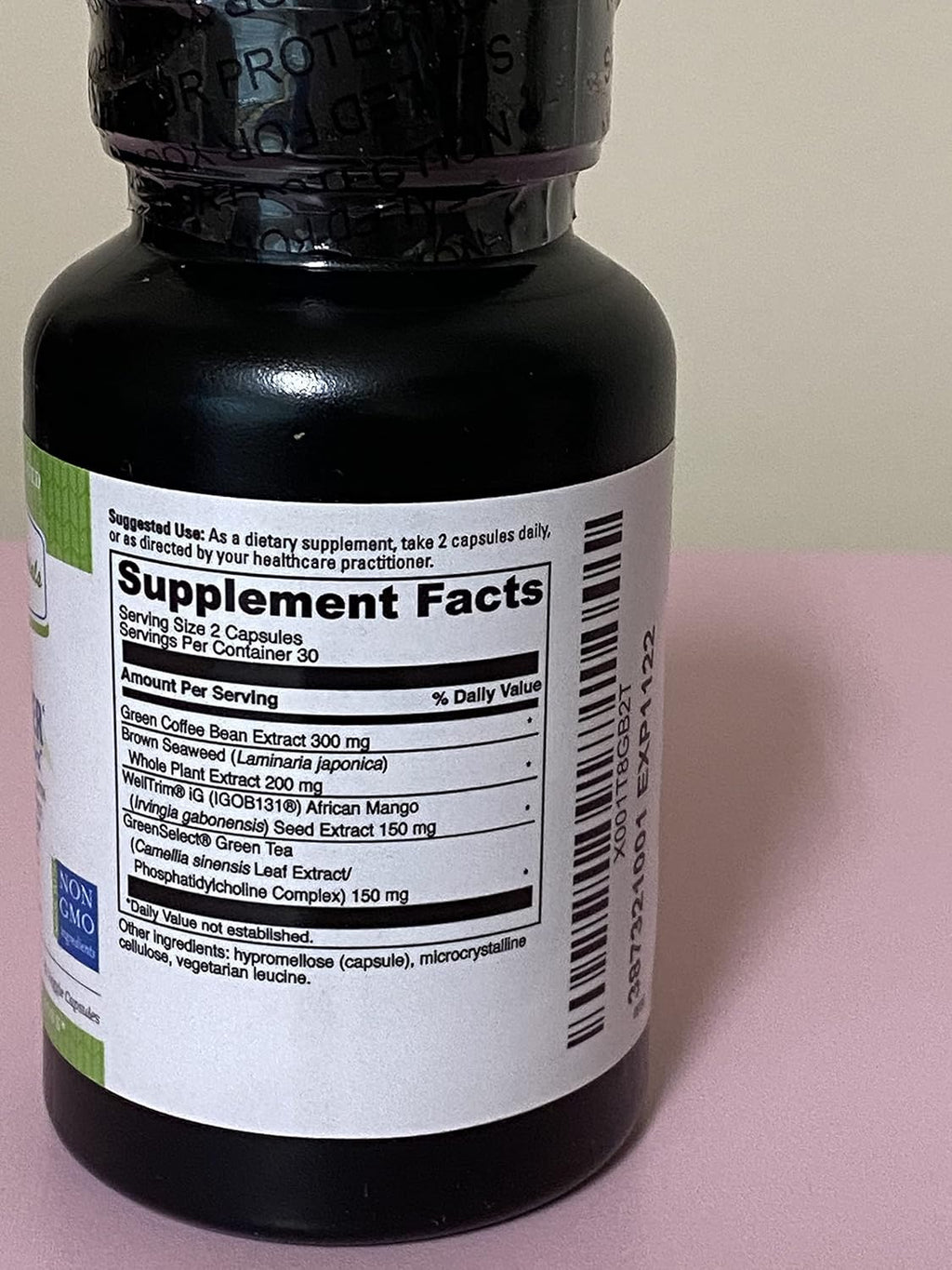 60 Gluten-Free Capsules Fat Burner G897463