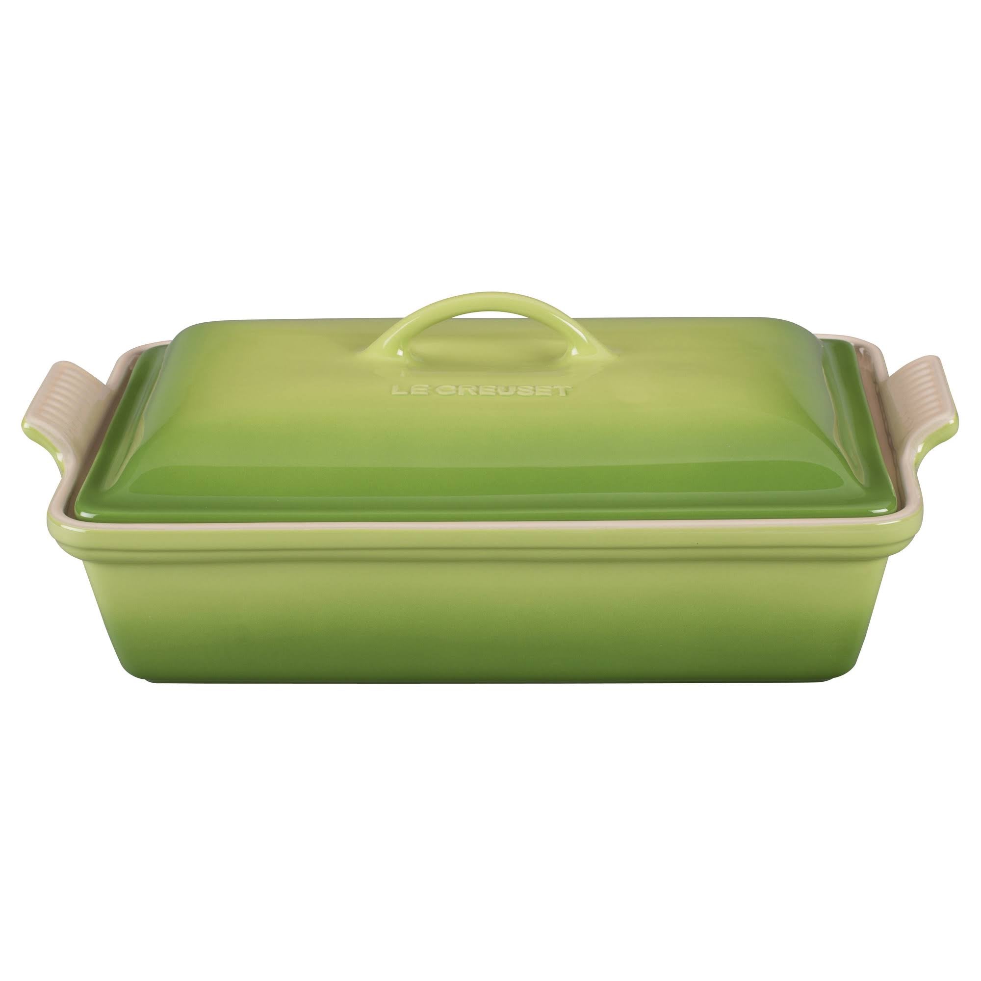Heritage Stoneware Covered Rectangular Casserole, 4-Quart K984926