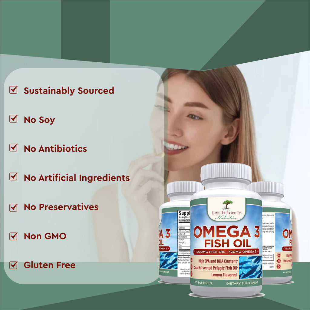Omega 3 Fish Oil B130
