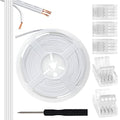 4 Pin 10mm LED Strip Connector Kit 32.8ft 5 Pcs W646689