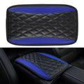Black PU Leather Car Armrest Cover N752181