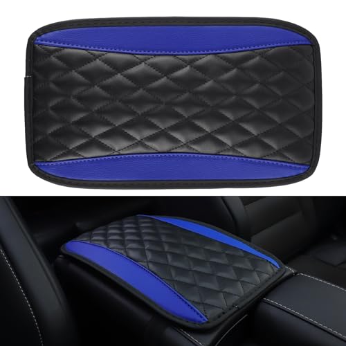 Black PU Leather Car Armrest Cover N752181