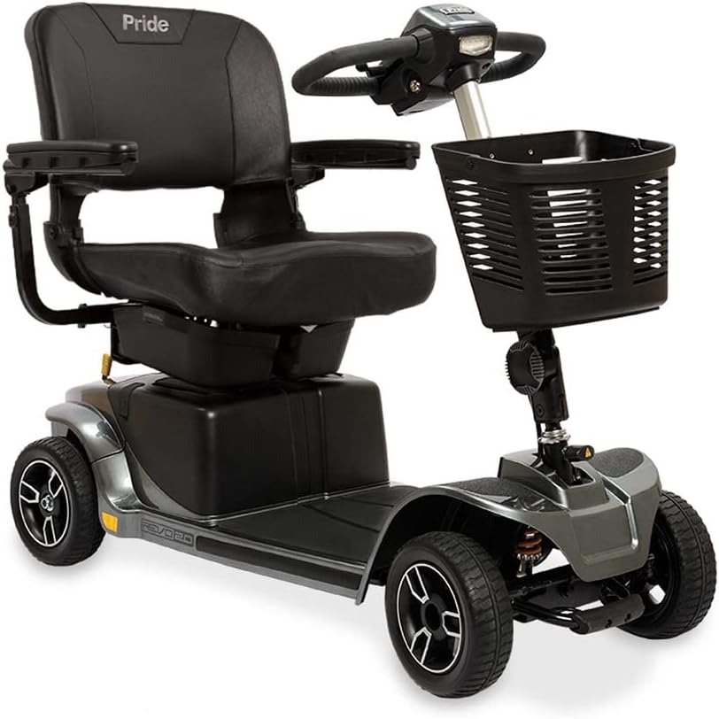 4 Wheel Mobility Scooter, 400 lbs. WC, 5.2 MPH K39966