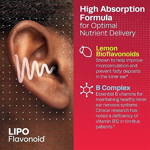 100 Caplets Flavonoid Ear Health Vitamins D6603