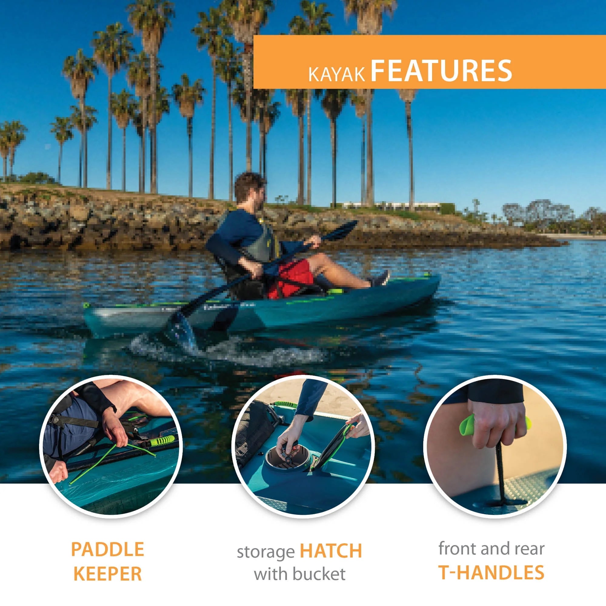 123 inch Sit-on-Top Kayak U75833