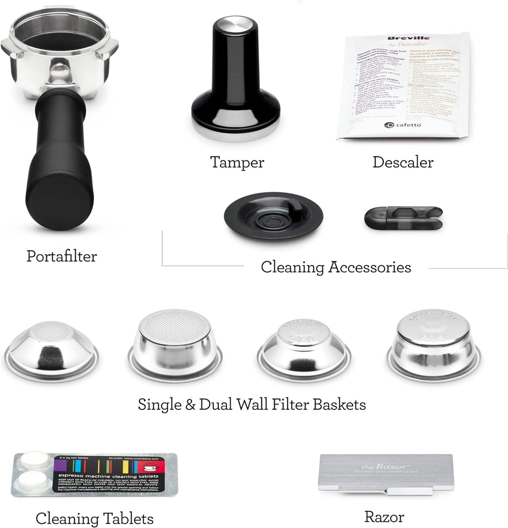 Brushed Stainless Steel Espresso Machine C127217