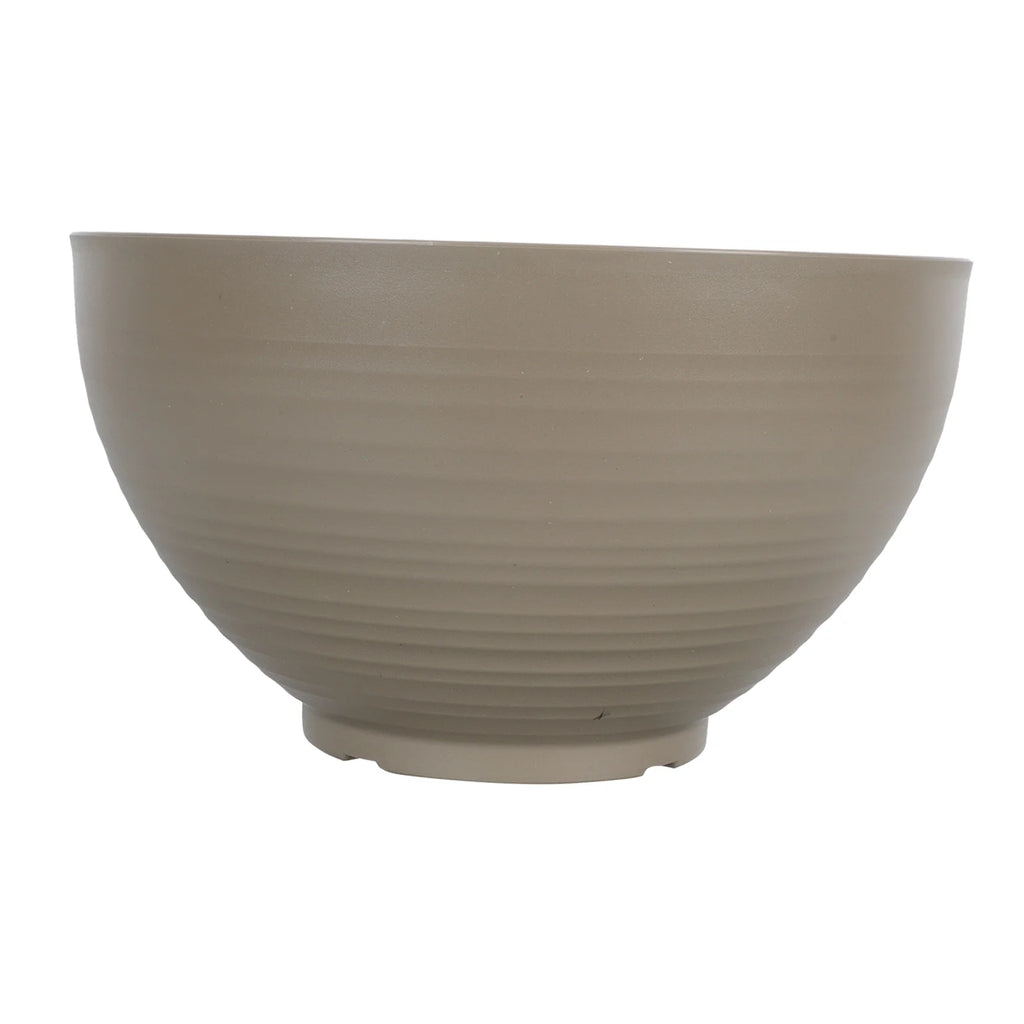 Terrarium Faux Stone Flower Pot 30x16.9cm Khaki E589133