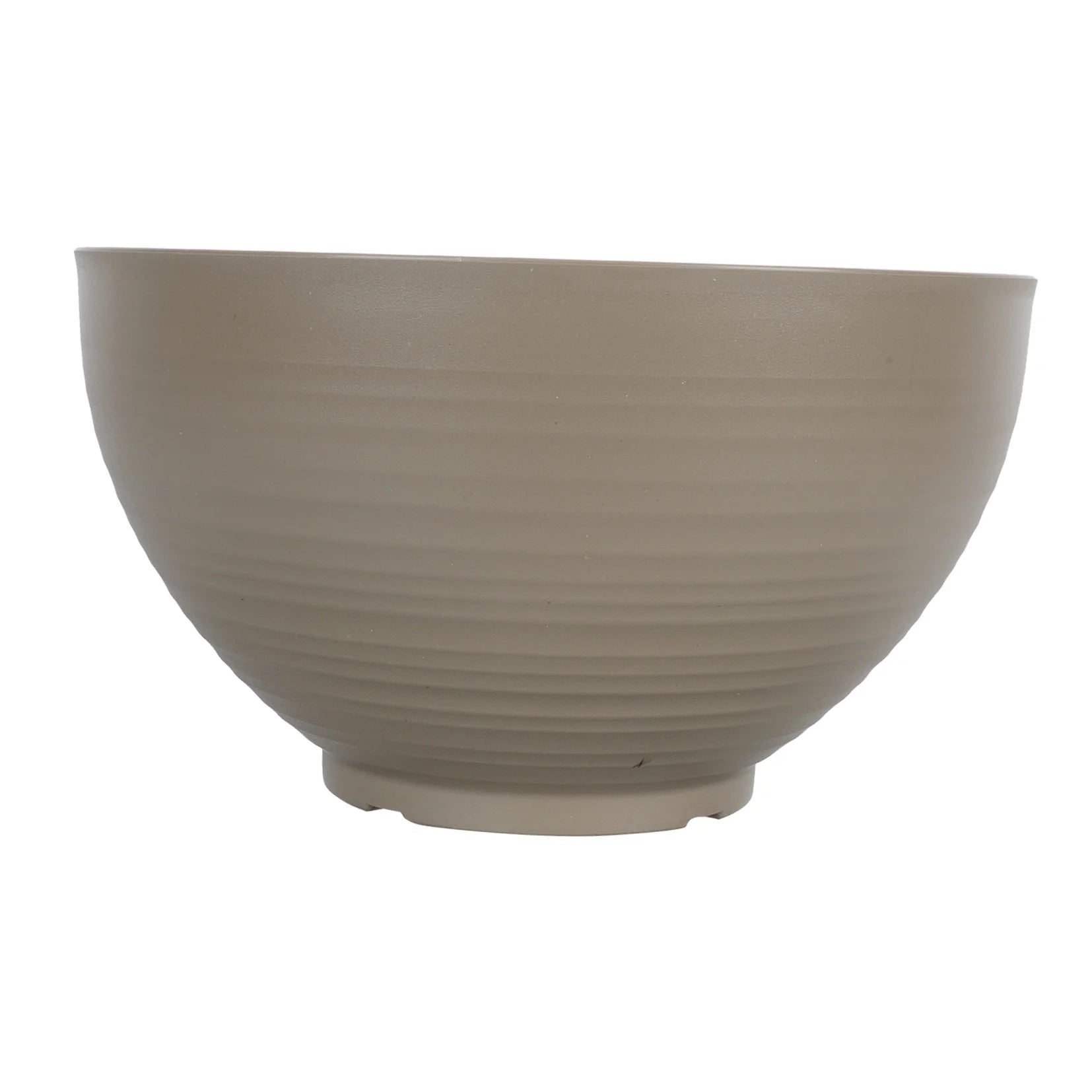 Terrarium Faux Stone Flower Pot 30x16.9cm Khaki E589133