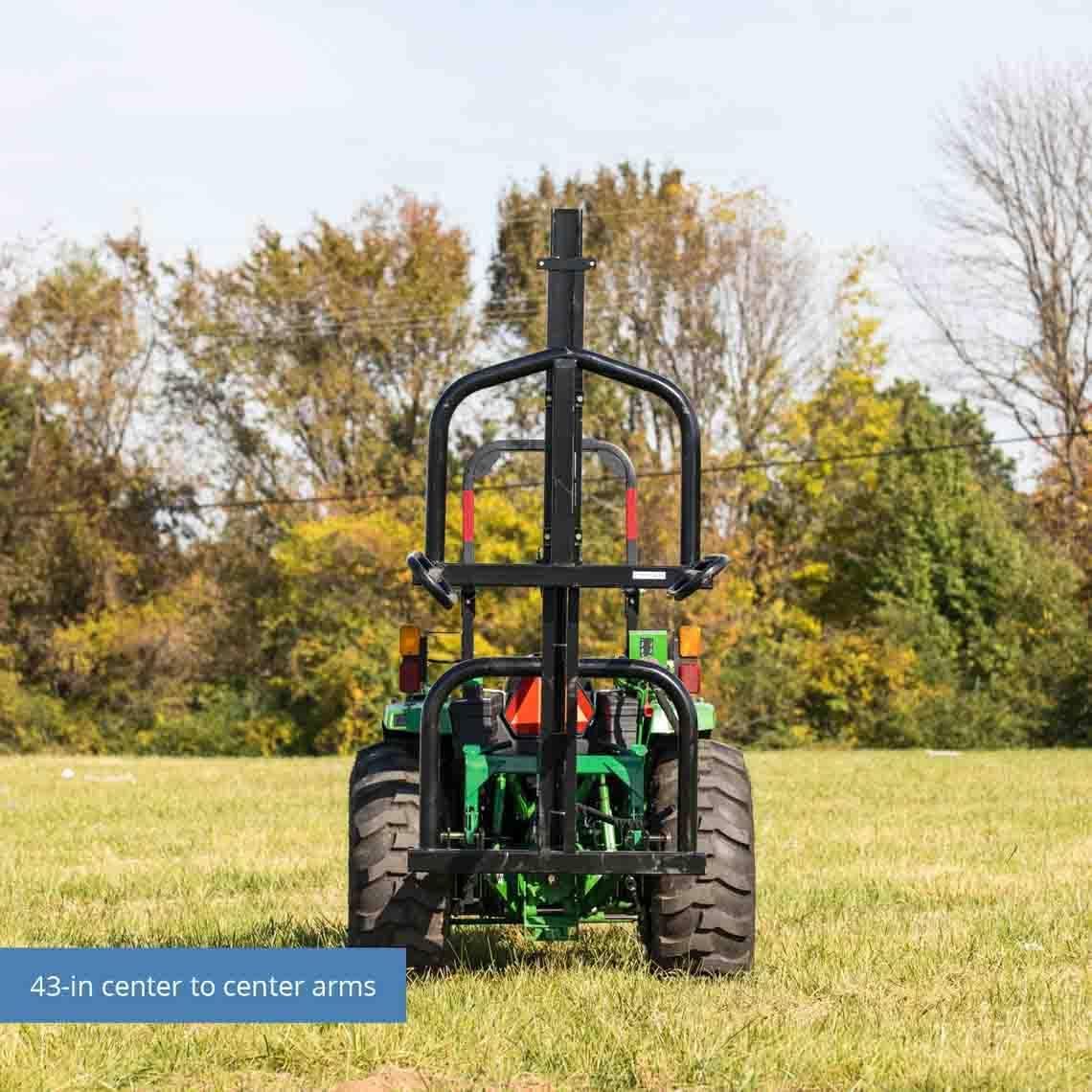 3 Point Hydraulic Hay Bale Lift W45104