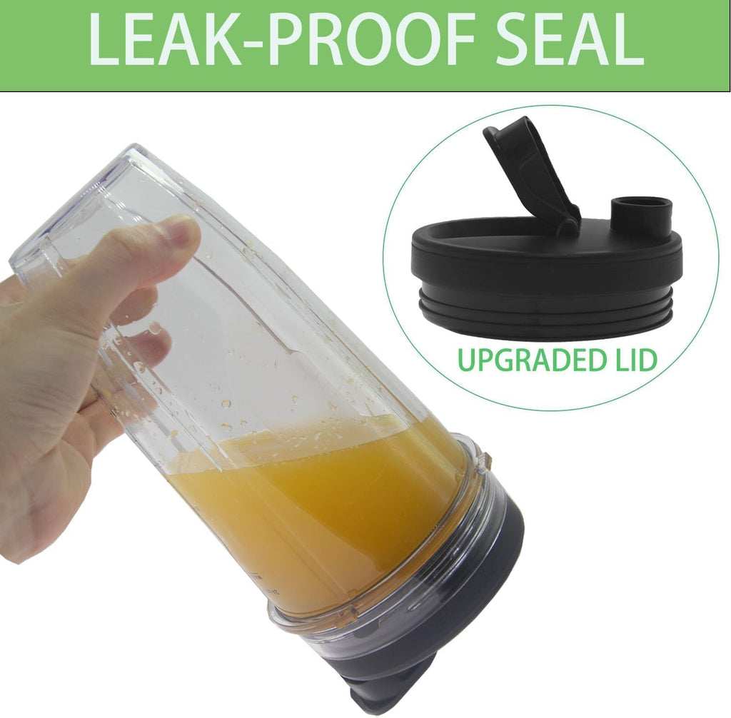2 Pack 24oz Blender Cups with To-Go Lids and Blade S550742