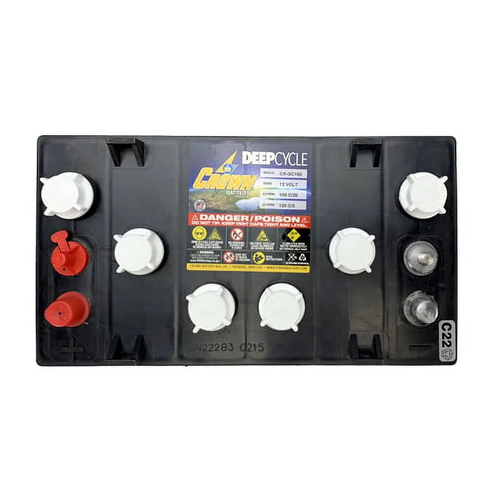 4 Pack 48V 12 Volt Golf Cart Batteries F174