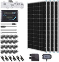 400 Watts 12 Volts Monocrystalline Solar Kit with Charge Controller Y70678