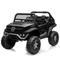 White 2 Seater 24V Battery Powered Ride On Truck J24514