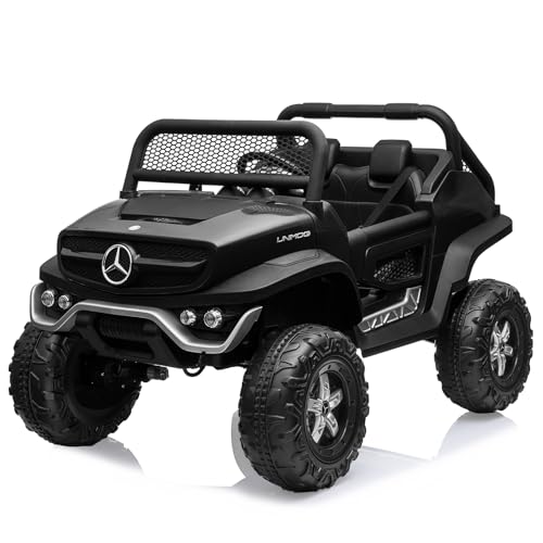 White 2 Seater 24V Battery Powered Ride On Truck J24514