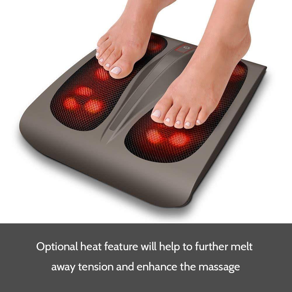 Triple Action Shiatsu Foot Massager with Heat D852