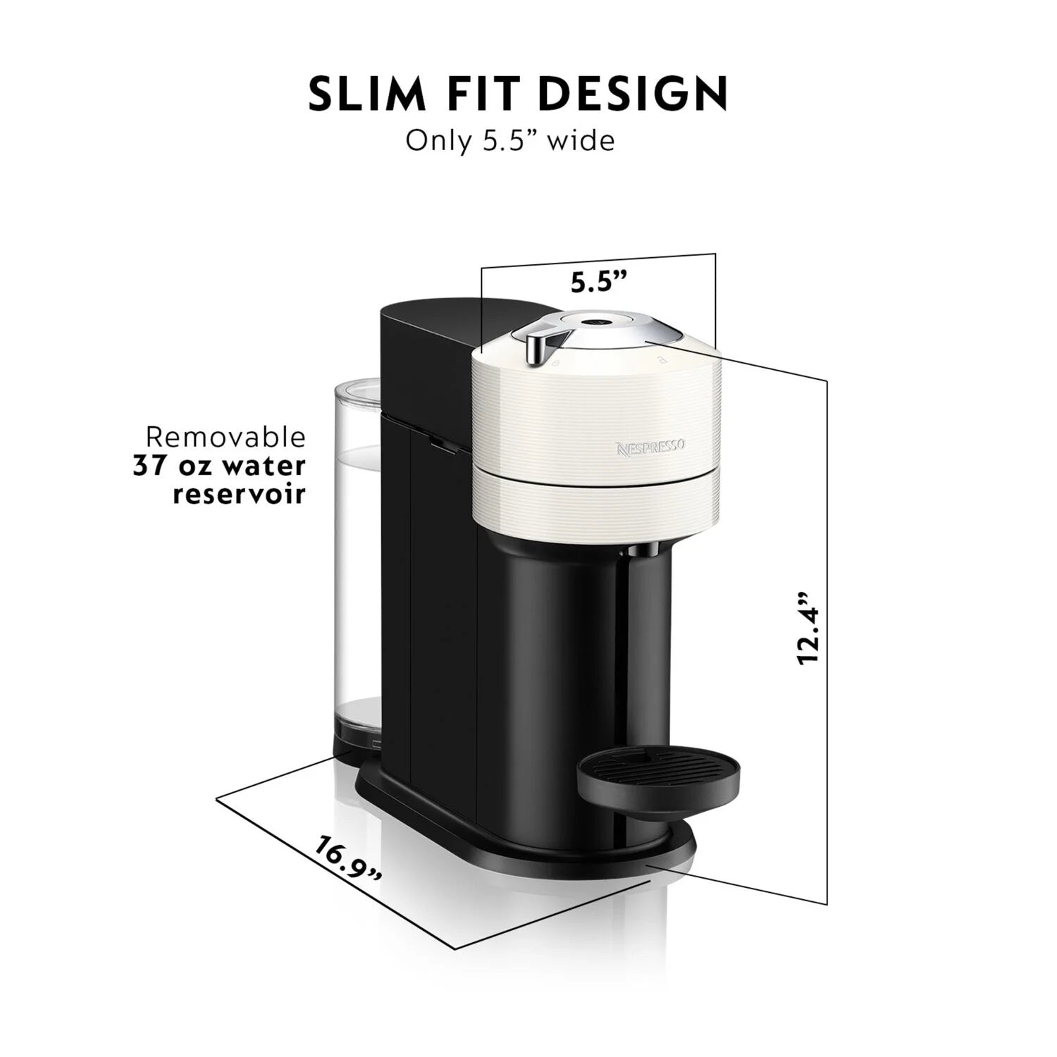 White Coffee and Espresso Maker P20761