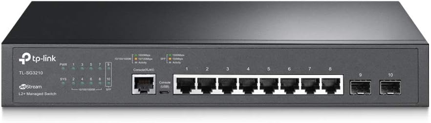 8 Port Gigabit Switch with 2 SFP Slots S593313