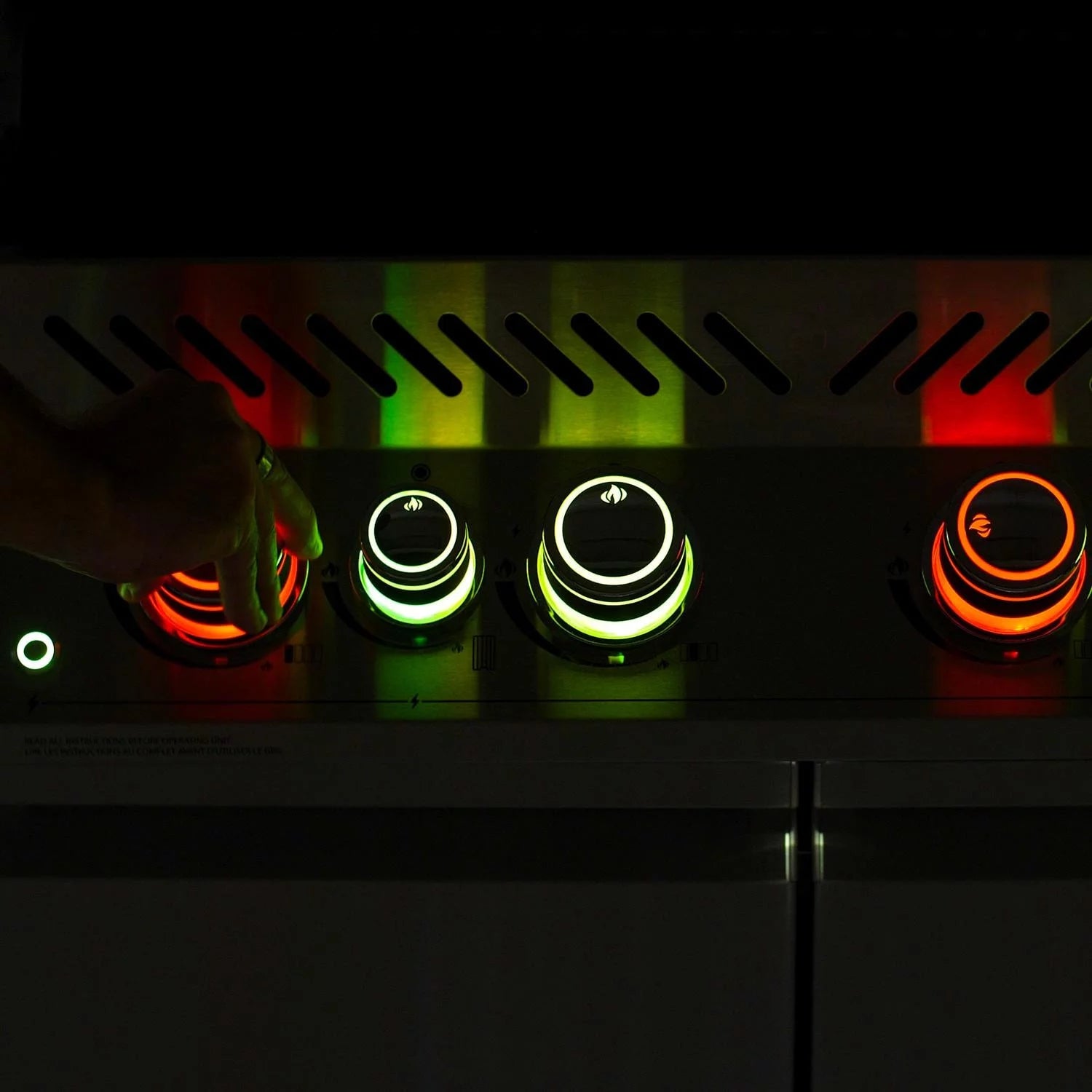 Built-in Natural Gas Grill With Infrared Rear Burner J850