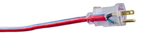 100-Feet 12/3 Extension Cord with Lighted End R925